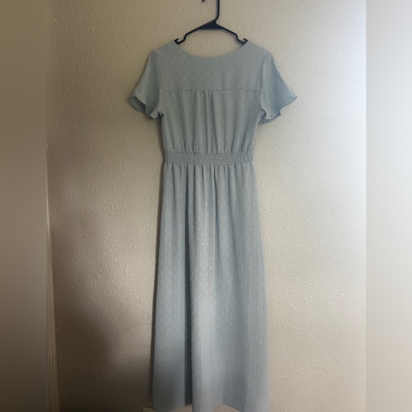 Monteau Blue Midi Dress - Picture 5 of 6